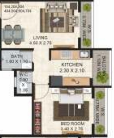  buildcon royal palm Floor Plan Floor Plan