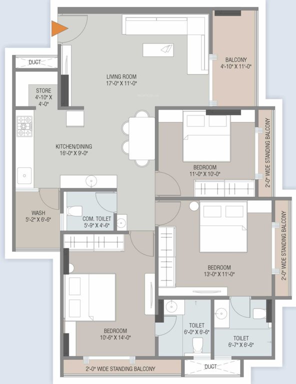 aatharv enclave Floor Plan Floor Plan