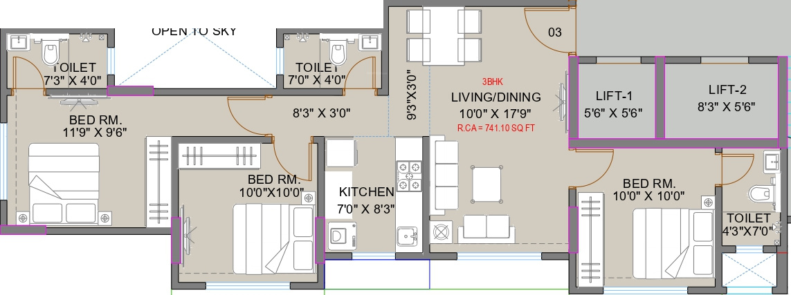  ganga chs ltd Floor Plan Floor Plan