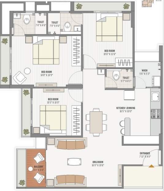  shagun infinity Floor Plan Floor Plan