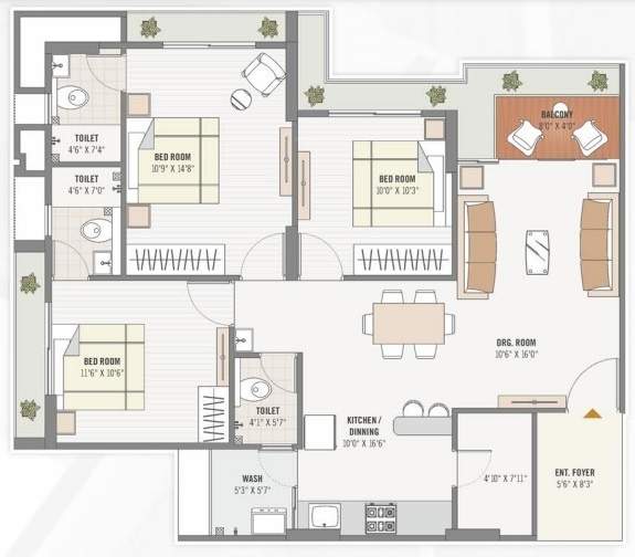  shagun infinity Floor Plan Floor Plan