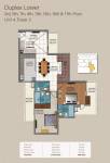  aigin-royal-phase-4 Floor Plan Lower Level Duplex Plan