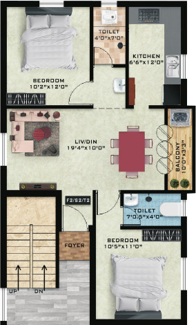  ganga Floor Plan Floor Plan