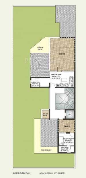 Jaypee Villa (4BHK+4T (5,239 sq ft) + Servant Room 5239 sq ft)