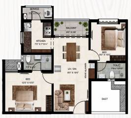  courtyard Floor Plan Floor Plan