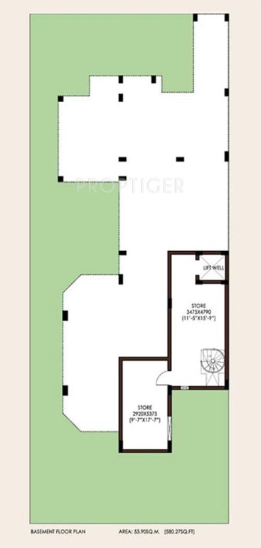 Jaypee Villa (4BHK+6T (5,829 sq ft)   Servant Room 5829 sq ft)