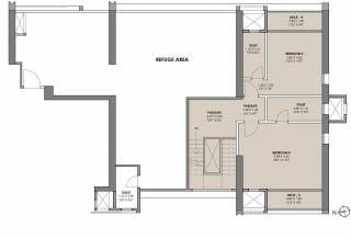  prive Floor Plan Upper Level Penthouse Plan