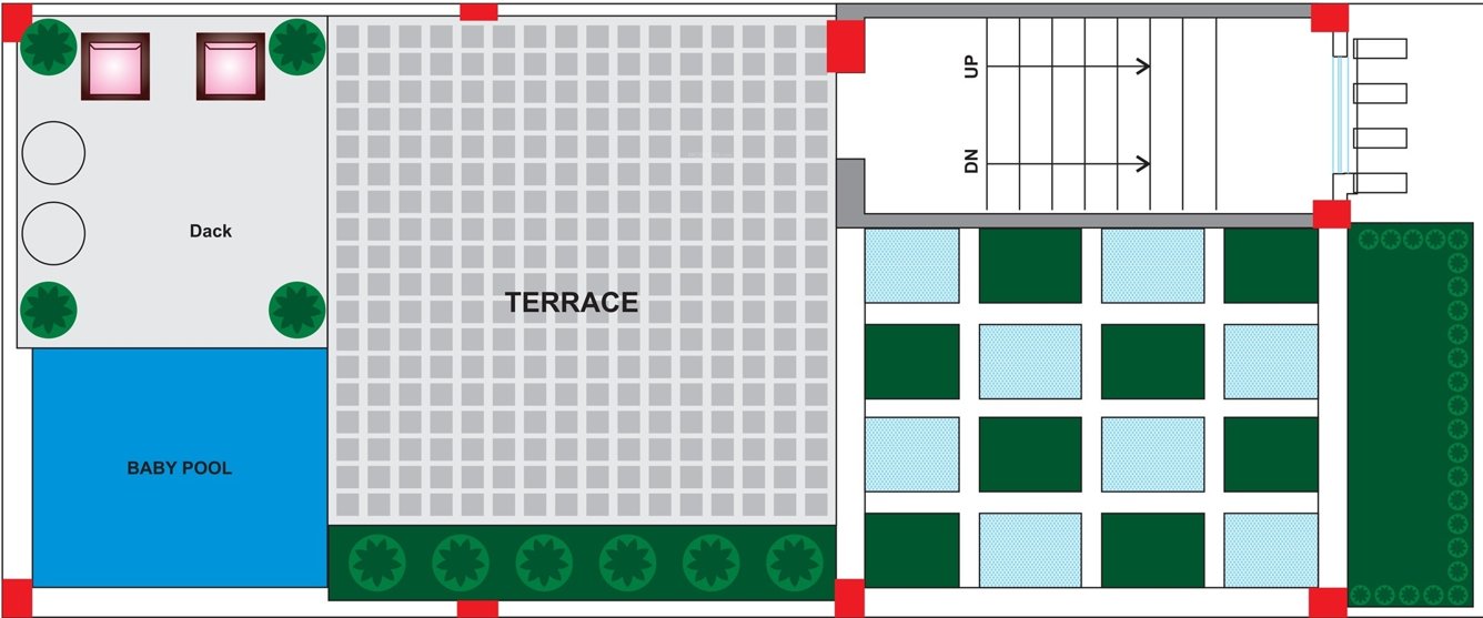 garden 2 Floor Plan Terrace Floor Plan