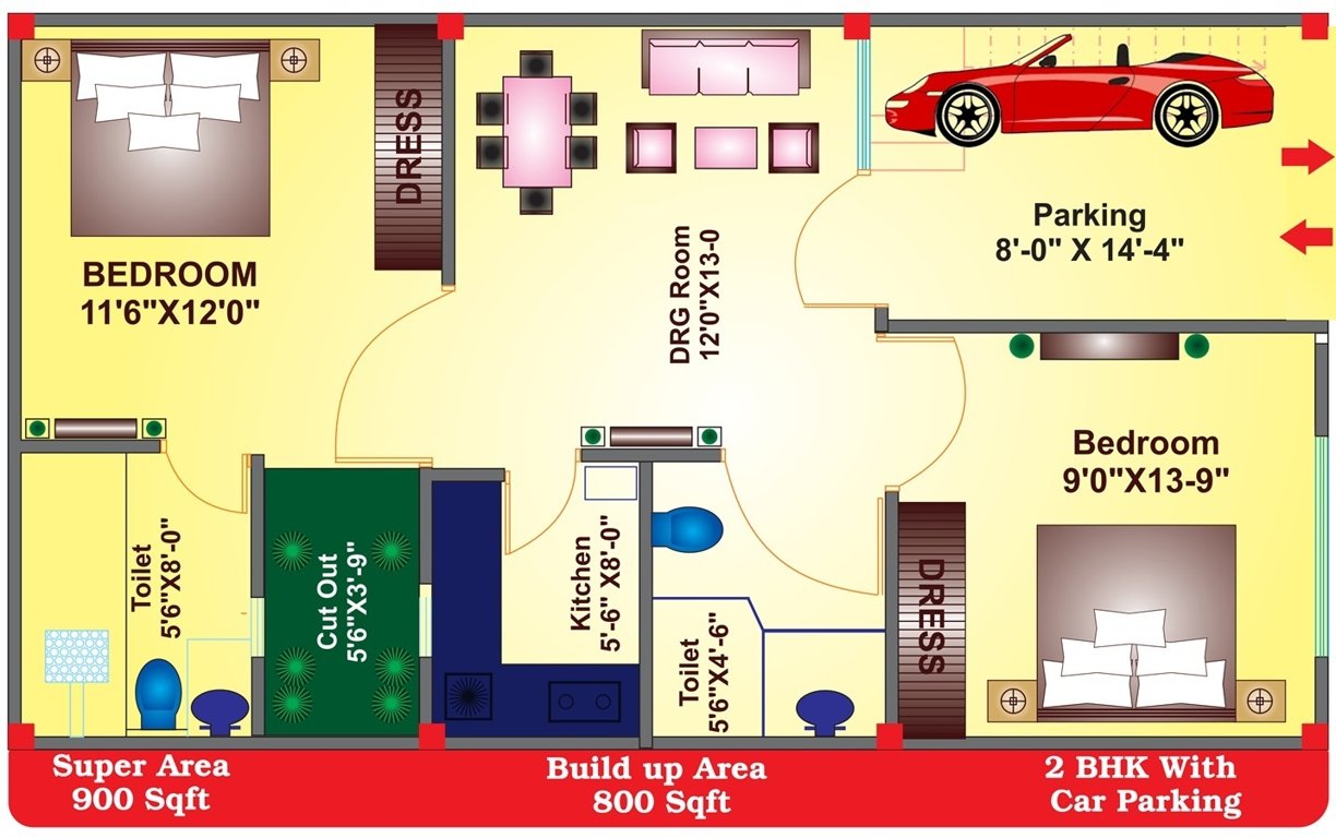 garden 2 Floor Plan Floor Plan