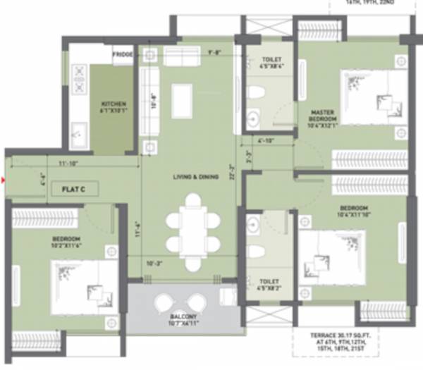  la-mirada Floor Plan Floor Plan