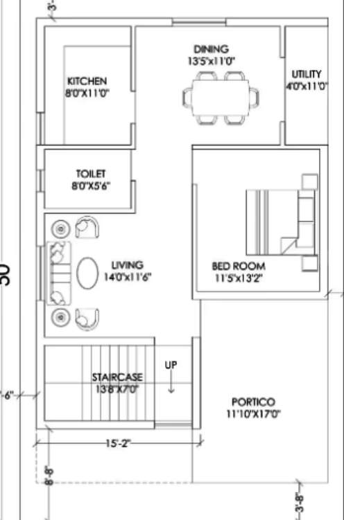  vrindavan live in the flow of nature Floor Plan Ground Floor Plan