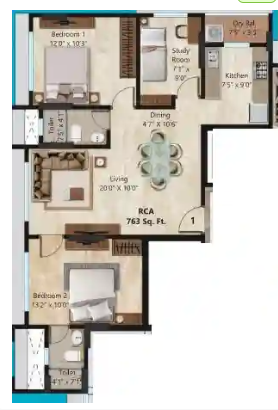 Floor Plan hiranmay niwas chsl Floor Plan Floor Plan