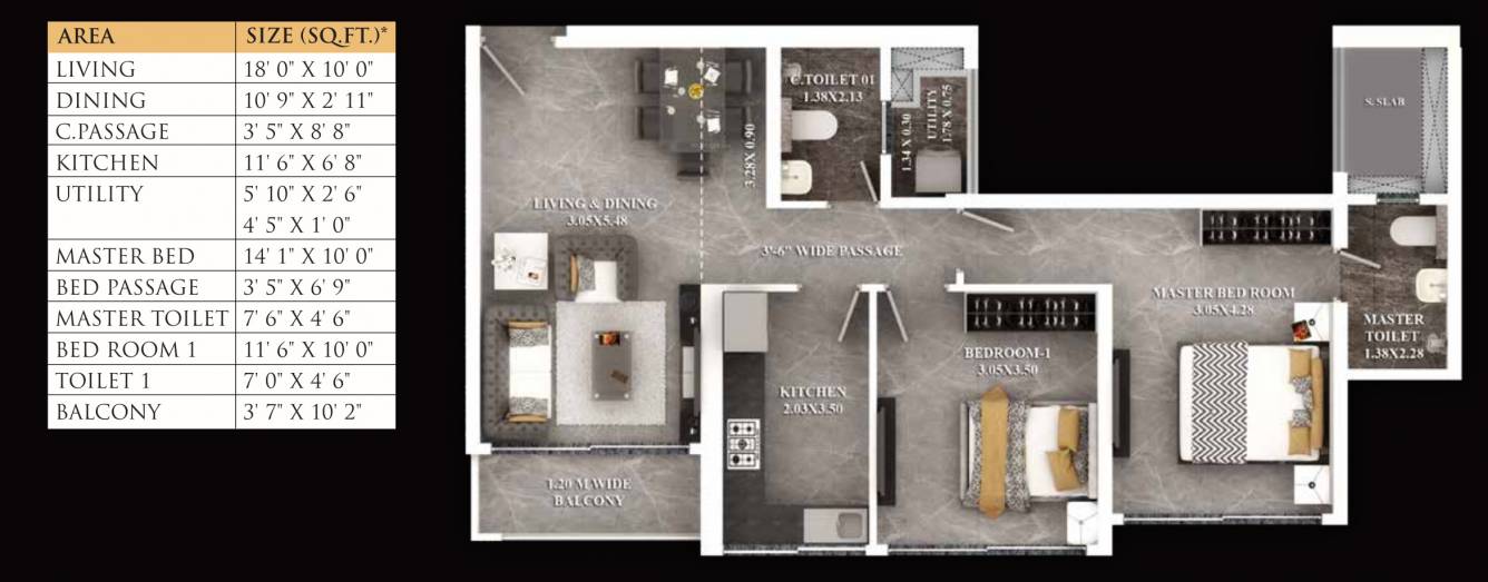  eastern bay phase 3 Floor Plan Floor Plan