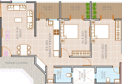  204 blue paradise Floor Plan Floor Plan