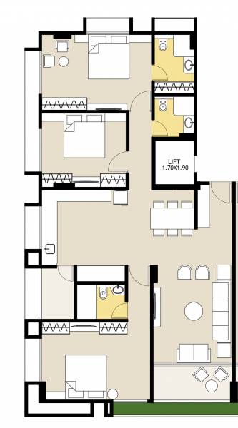  vishranti-apartment Floor Plan Floor Plan