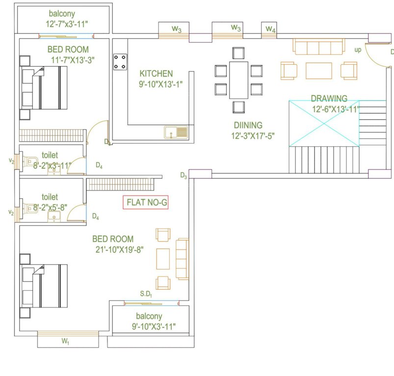 intellex imperial club Floor Plan Upper Level Duplex Plan