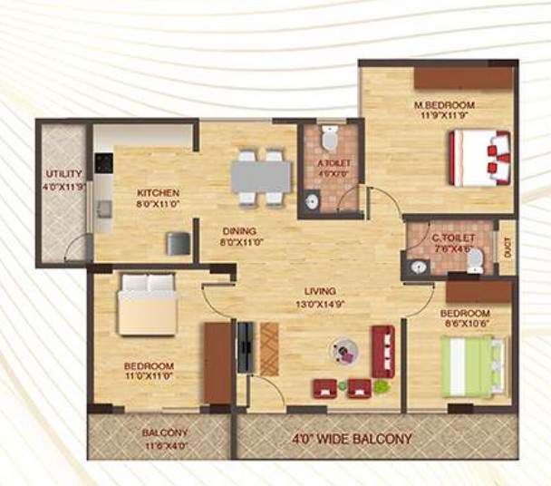  brindavan Floor Plan Floor Plan