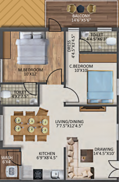  s-aravinda Floor Plan Floor Plan