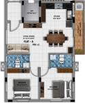  crystal-apartment Floor Plan Floor Plan