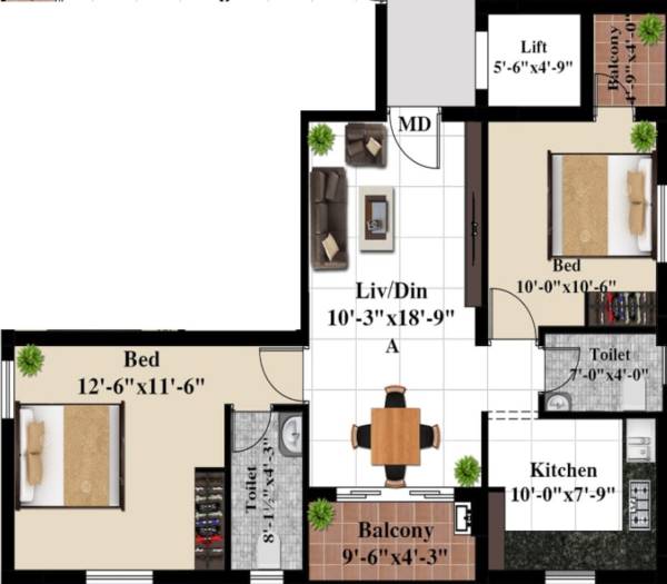  swaranam Floor Plan Floor Plan