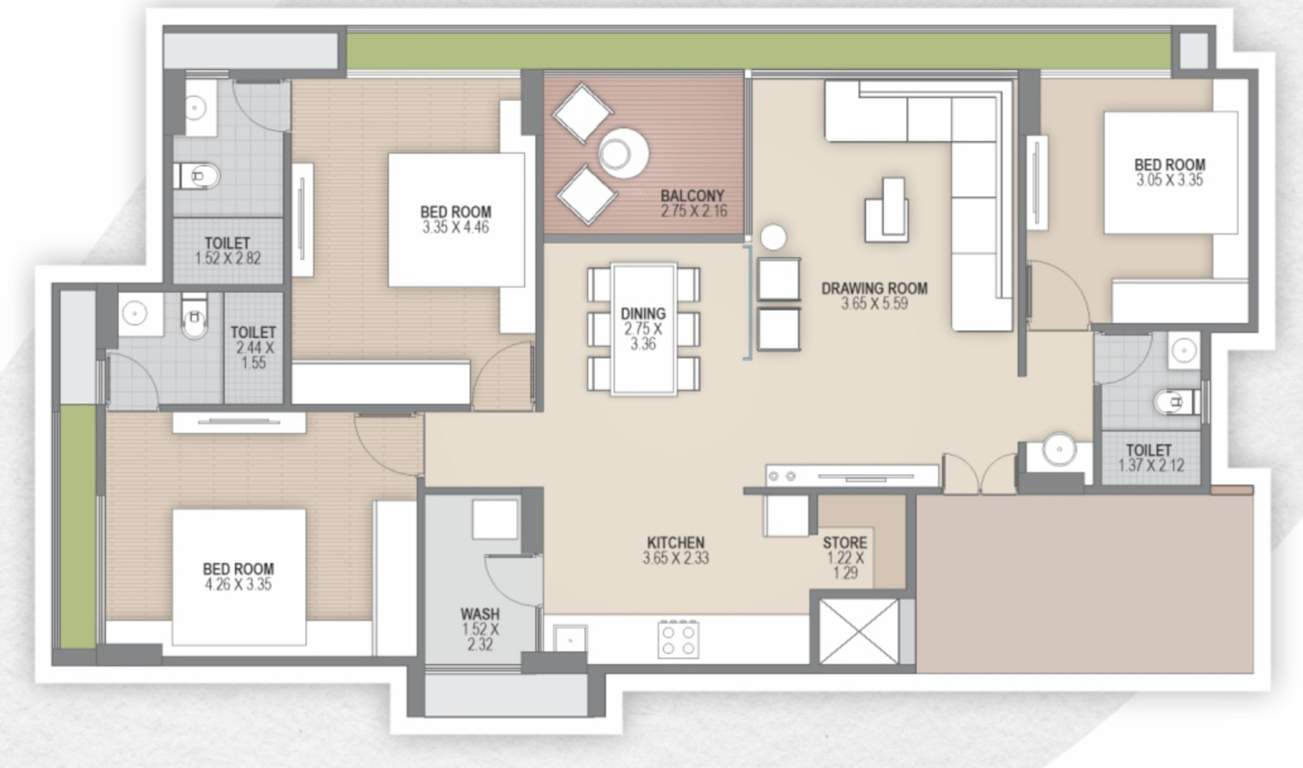  sudarshan saket Floor Plan Floor Plan