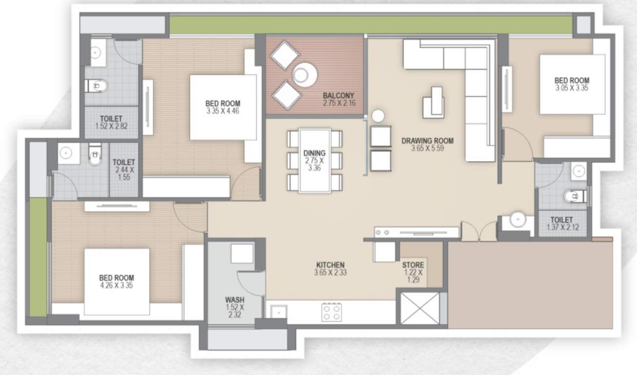  sudarshan saket Floor Plan Floor Plan