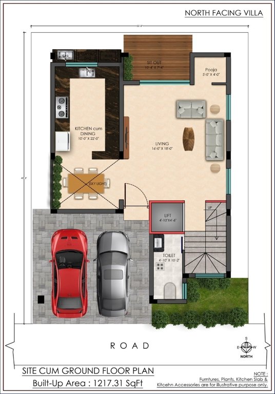  sathyanand avenue Floor Plan Ground Floor Plan