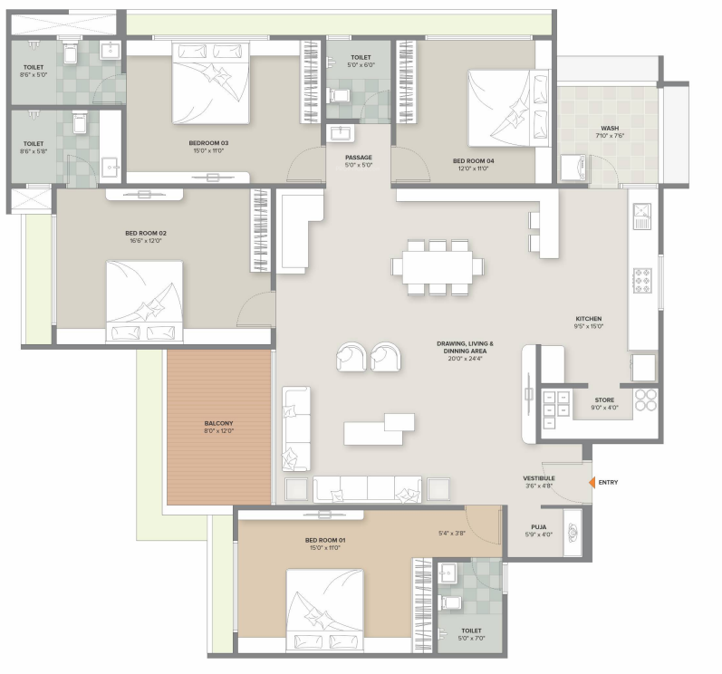 Floor Plan atulyam saral Floor Plan Floor Plan