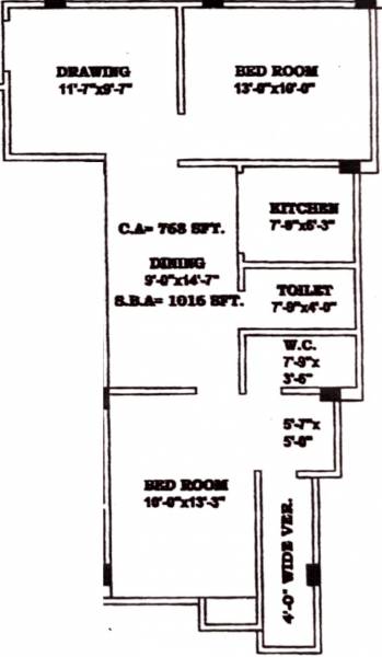  aloka-apartment Floor Plan Floor Plan