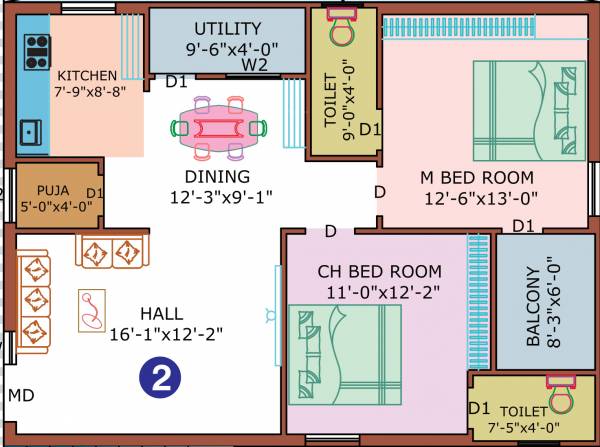  pranavi-elite Floor Plan Floor Plan