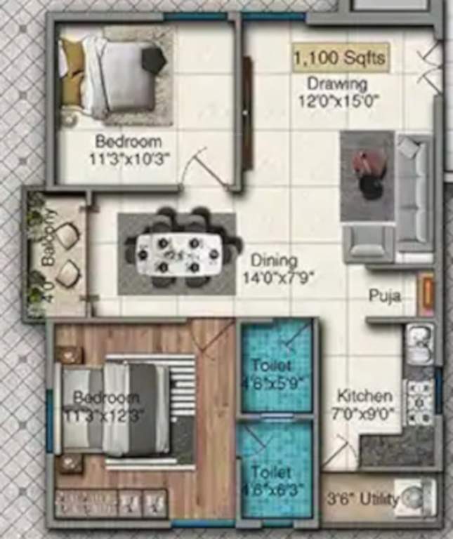  vilaasam i Floor Plan Floor Plan