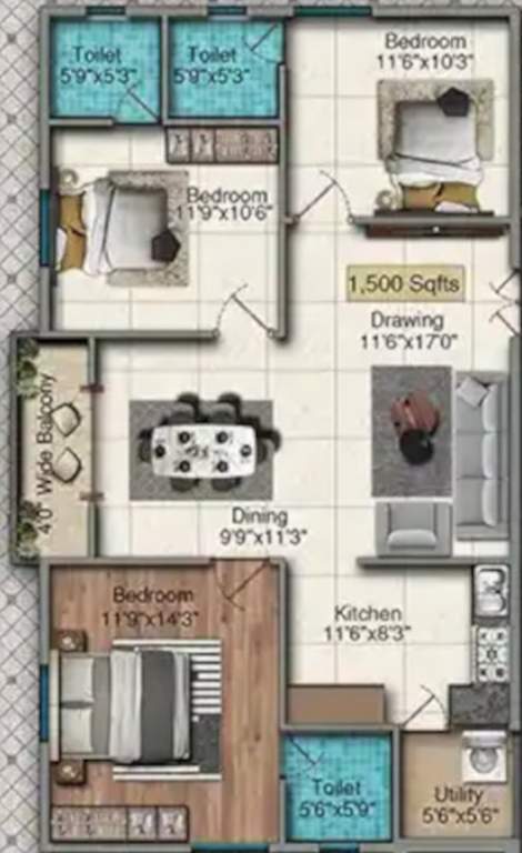  vilaasam i Floor Plan Floor Plan