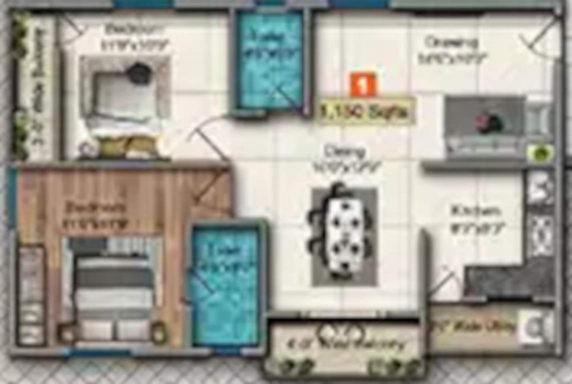  vilaasam 1 and 2 Floor Plan Floor Plan