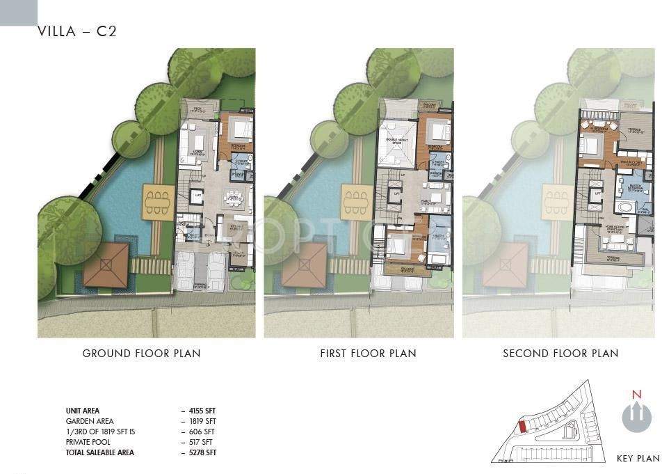 Prestige Tech Vista (4BHK+4T (5,278 sq ft) + Servant Room 5278 sq ft)