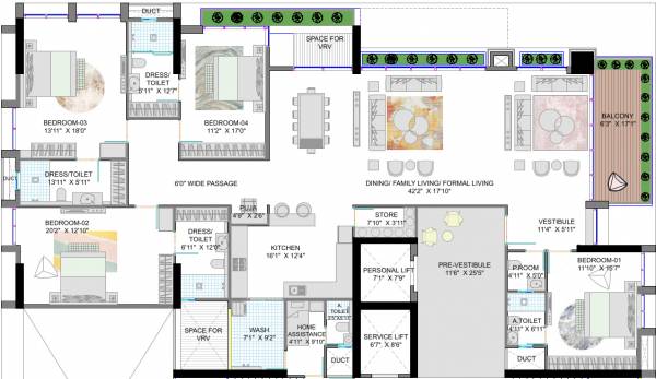  z-luxuria Floor Plan Floor Plan