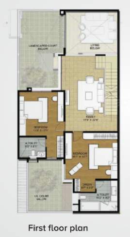  pearl at brigade atmosphere Floor Plan First Floor Plan