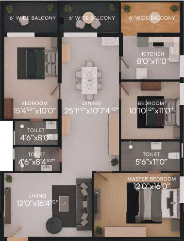  aranya kalanjali Floor Plan Floor Plan
