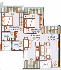 Floor Plan  county-phase-iv-wing-h Floor Plan Floor Plan