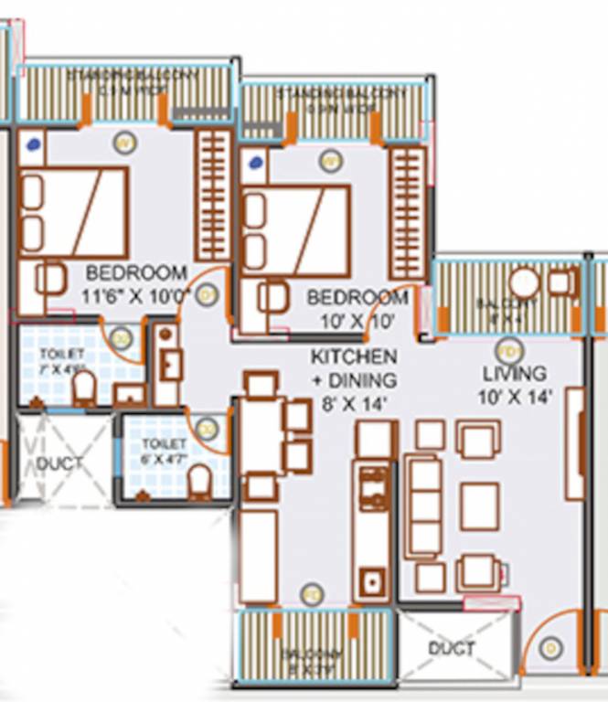 Floor Plan  county phase iv wing h Floor Plan Floor Plan