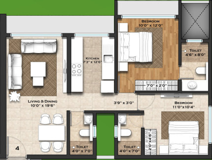Floor Plan  saraswati paradise Floor Plan Floor Plan