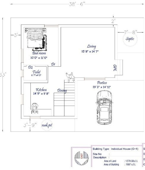 srl residency Floor Plan Ground Floor Plan