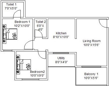  amrutdhara phase i Floor Plan Floor Plan