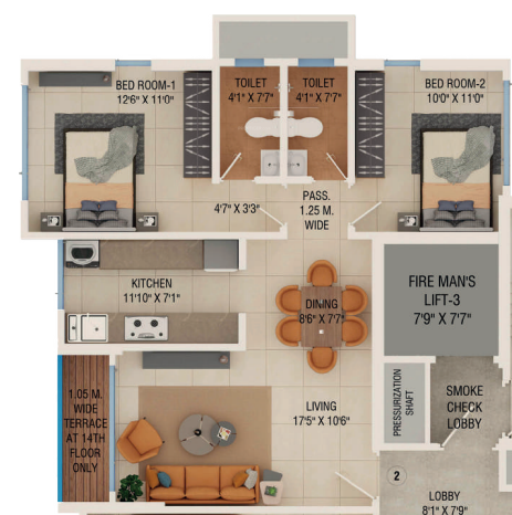  dreams empire Floor Plan Floor Plan