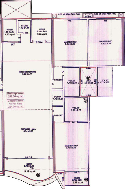  ananta heights Floor Plan Floor Plan
