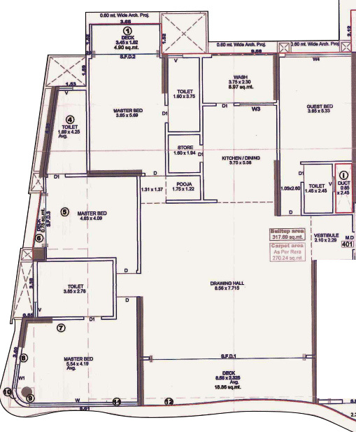  ananta heights Floor Plan Floor Plan