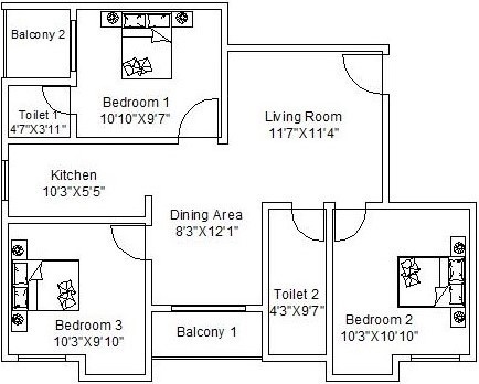  green view residency Floor Plan Floor Plan