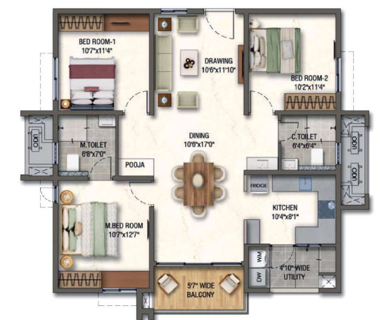  synergy Floor Plan Floor Plan