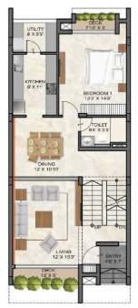  saffron skies Floor Plan First Floor Plan