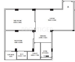 SJC Prithibi Enclave (2BHK+2T (940 sq ft) 940 sq ft) SJC Prithibi Enclave (2BHK+2T (940 sq ft) 940 sq ft)