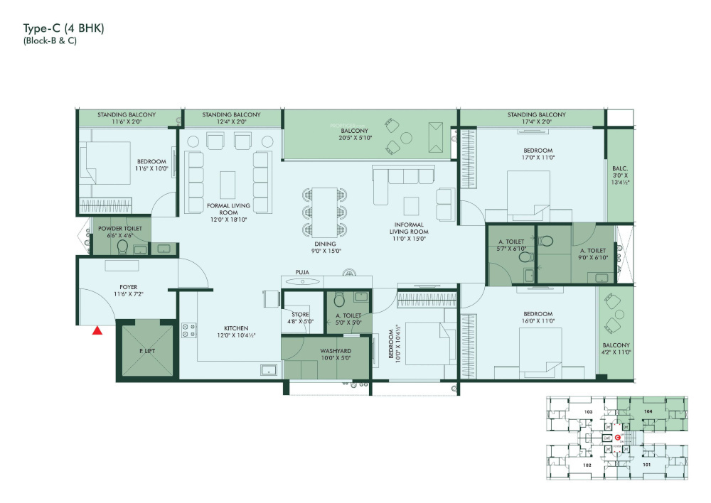 Floor Plan siddharth vrundavan phase 1 Floor Plan Floor Plan